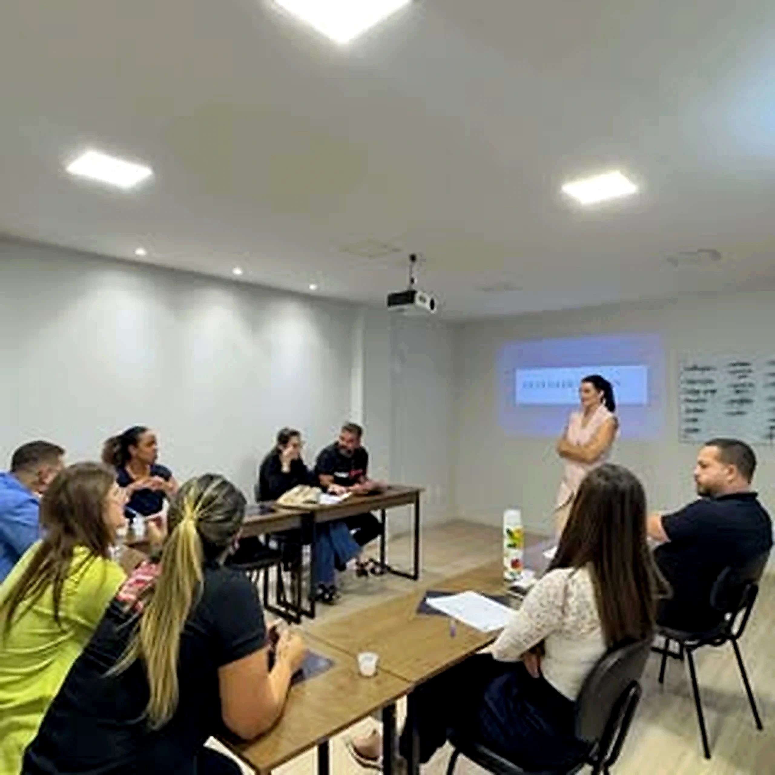 Treinamento empresarial com equipe da Escala Negócios